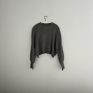 Free People Easy Street Crop Pullover